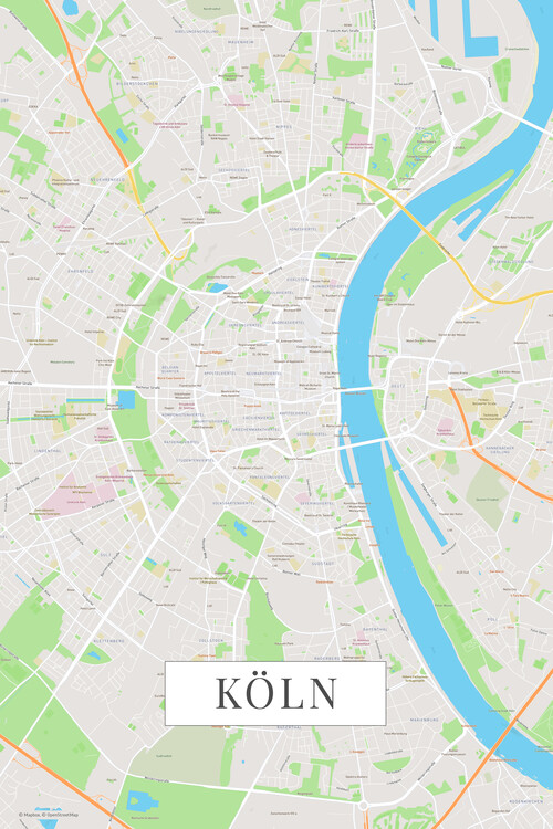Фотошпалери Koln color