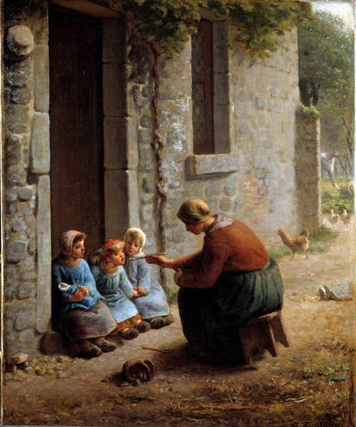 Плакат La becquee