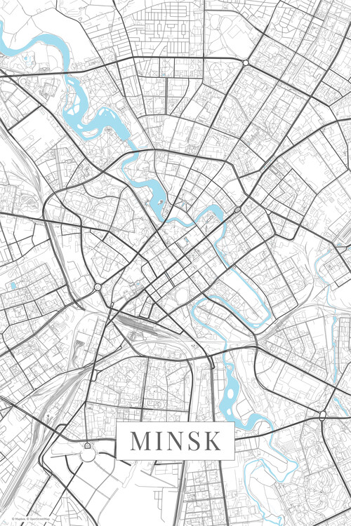 Фотошпалери Minsk white
