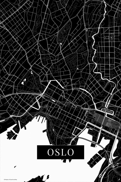 Фотошпалери Oslo black