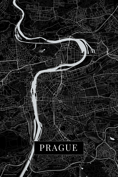 Фотошпалери Prague black