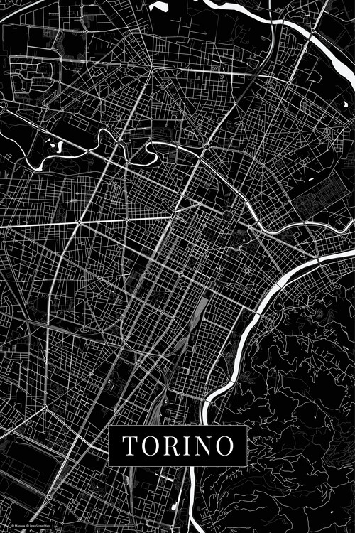 Фотошпалери Torino black