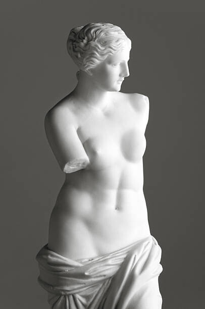 Плакат Venus de Milo on grey