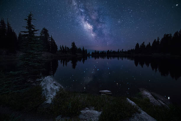 Картината върху платно Emerald Lake