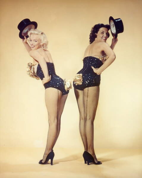 Картината върху платно Gentlemen Prefer Blondes