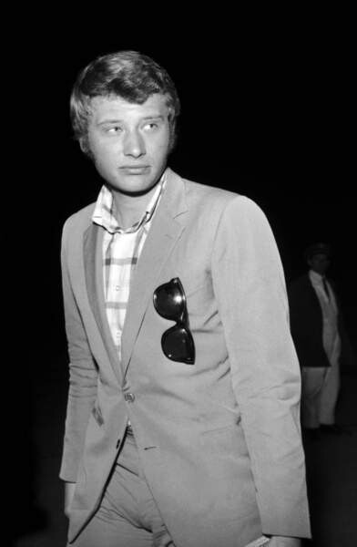 Картината върху платно Johnny Hallyday