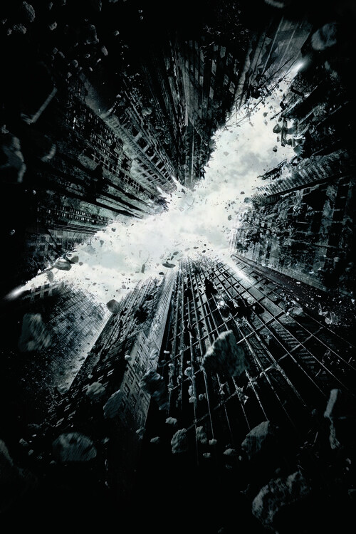 Картината върху платно The Dark Knight Trilogy - Bat