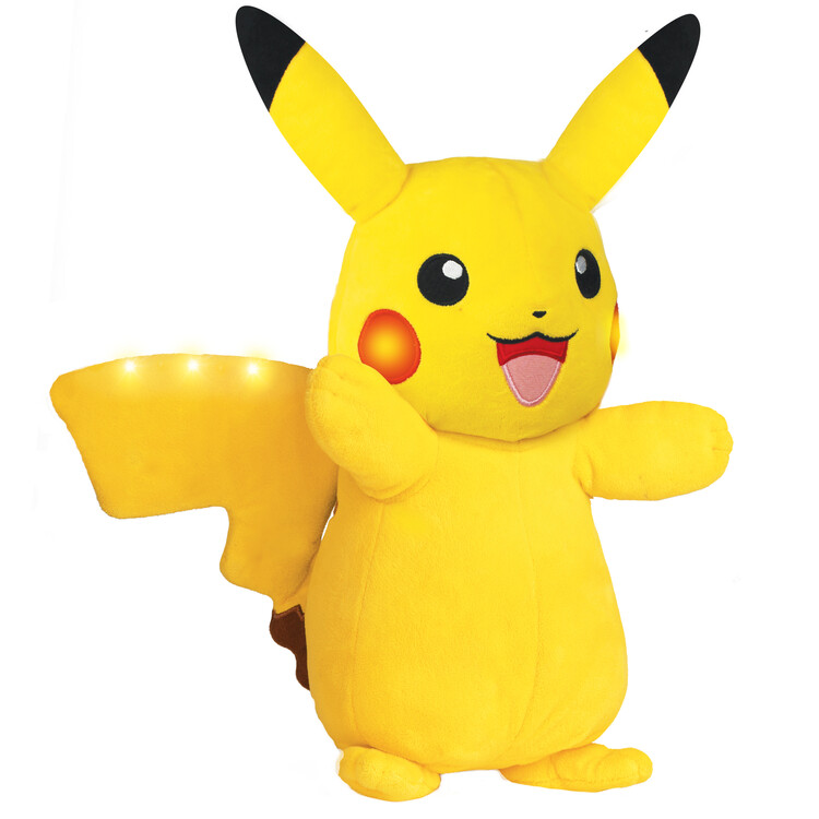 Плюшена фигура Interactive Power Action - Pokemon - Pikachu