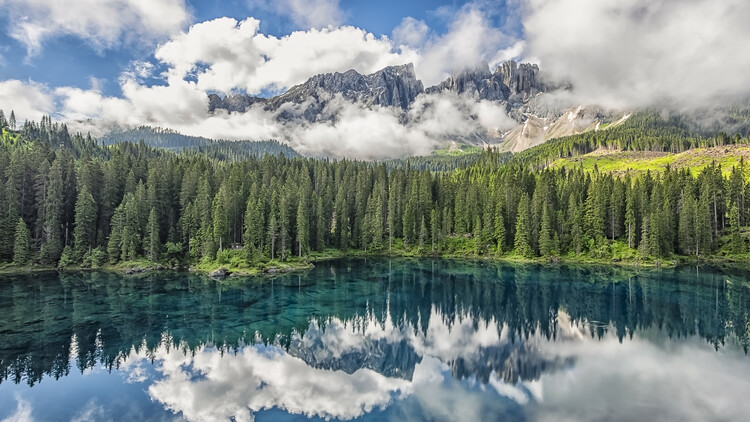 Фотошпалери Carezza Lake