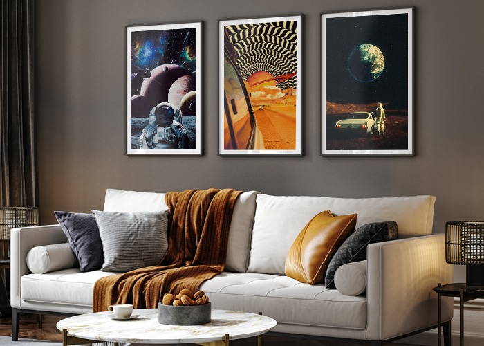 Collage Art Posters & Wall Art Prints