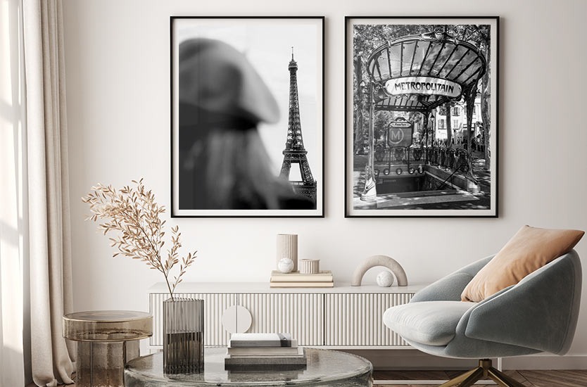 Canvas Print Eiffel Tower DYNAMIC