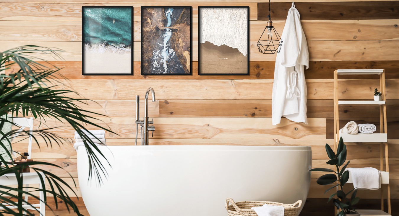 casa de banho com design de interiores perfeito