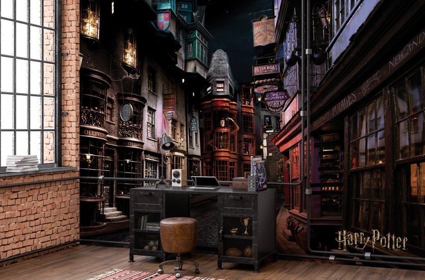 Impressão de arte Harry Potter - Diagon-Al