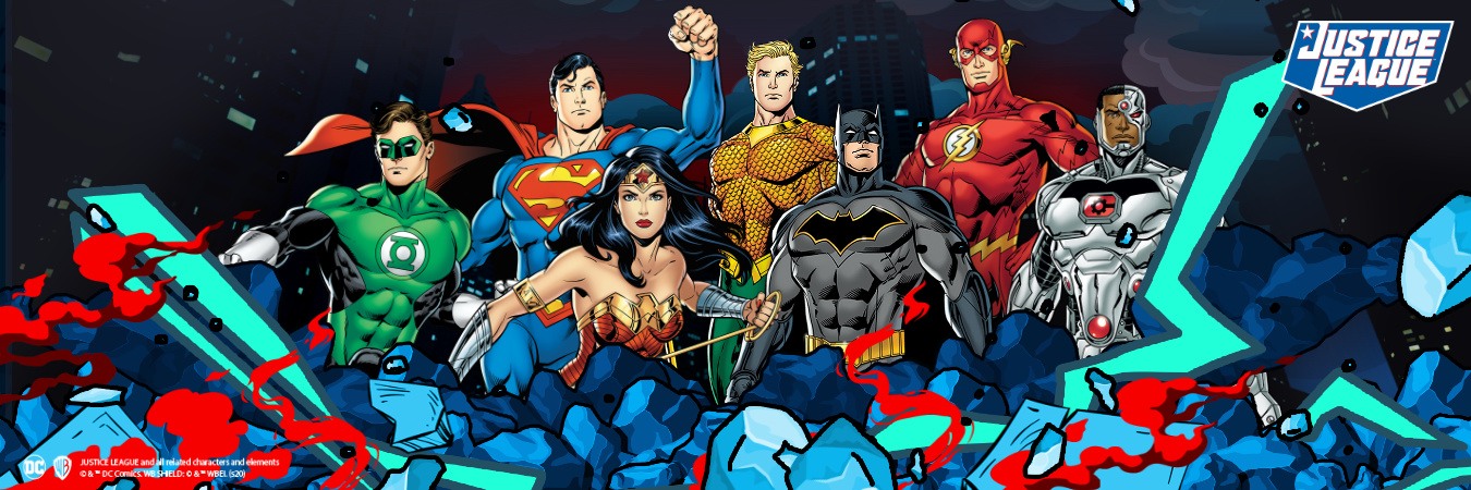 Poster DC Comics Liga de la Justicia america 