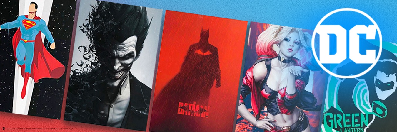 DC Comics Posters  Wall Art Prints | Buy Online at Abposters.com