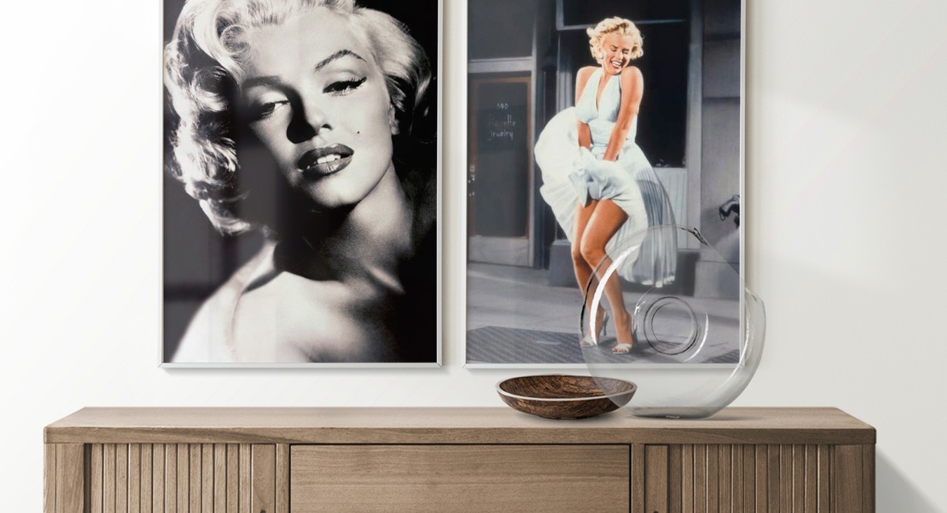 Fine Art Print The Prince and The Showgirl / Marilyn Monroe (Retro Movie)