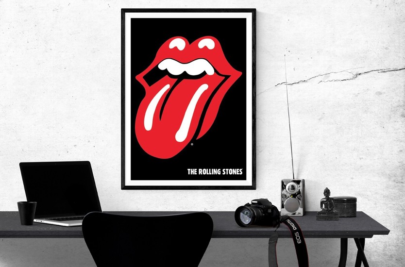 Juliste Rolling Stones - lips
